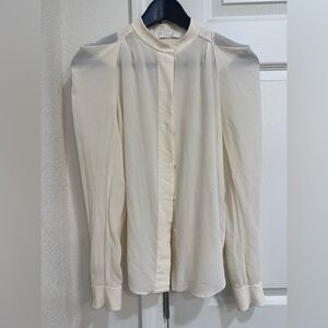 Chloe Cream Collar Blouse